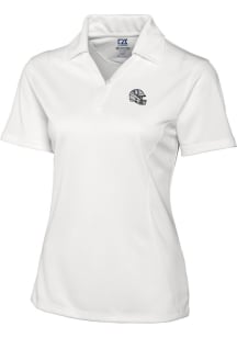 Cutter and Buck Indianapolis Colts Womens White Drytec Genre Short Sleeve Polo Shirt