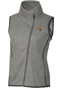 Cutter and Buck Green Bay Packers Womens Grey Mainsail Vest