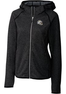 Cutter and Buck Los Angeles Chargers Womens Charcoal Mainsail Medium Weight Jacket