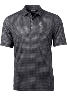 Cutter and Buck Chicago White Sox Big and Tall Black City Connect Pike Big and Tall Golf Shirt