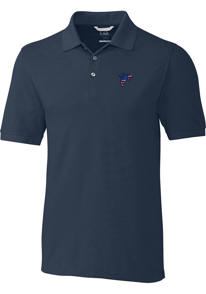 Men's Cutter & Buck Blue Atlanta Falcons Advantage Tri-Blend