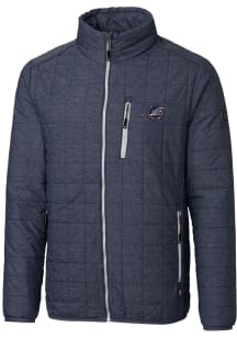 Cutter and Buck Miami Dolphins Mens Grey Americana Rainier PrimaLoft Big and Tall Lined Jacket
