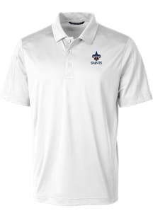 Cutter and Buck New Orleans Saints Mens White Americana Prospect Short Sleeve Polo