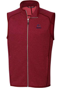 Cutter and Buck Chicago Bears Mens Red Mainsail Sleeveless Jacket