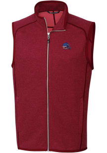 Cutter and Buck Cleveland Browns Mens Red Mainsail Sleeveless Jacket
