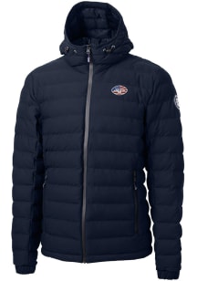 Cutter and Buck New York Jets Mens Navy Blue Mission Ridge Repreve Filled Jacket