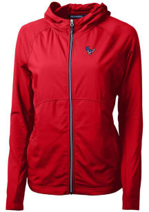 Cutter and Buck Houston Texans Womens Red Adapt Eco Light Weight Jacket