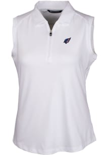 Cutter and Buck Arizona Cardinals Womens White Americana Forge Polo Shirt