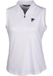 Cutter and Buck Atlanta Falcons Womens White Americana Forge Polo Shirt