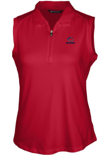 Cutter and Buck Chicago Bears Womens Red Forge Polo Shirt