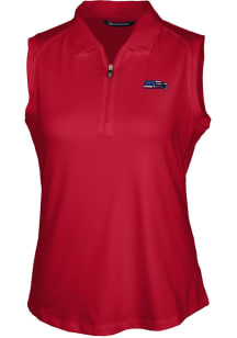 Cutter and Buck Seattle Seahawks Womens Red Forge Polo Shirt