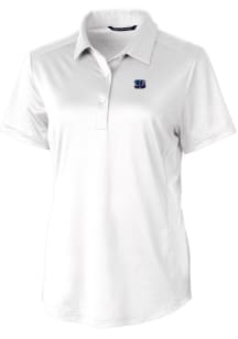 Cutter and Buck Cincinnati Bengals Womens White Prospect Short Sleeve Polo Shirt