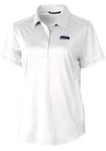 Cutter and Buck Seattle Seahawks Womens White Prospect Short Sleeve Polo Shirt