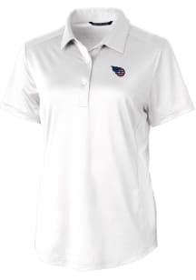 Cutter and Buck Tennessee Titans Womens White Prospect Short Sleeve Polo Shirt