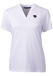 Cutter and Buck Jacksonville Jaguars Womens White Americana Forge Short Sleeve T-Shirt