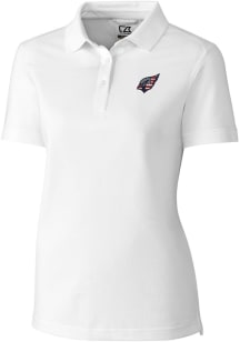 Cutter and Buck Arizona Cardinals Womens White Advantage Short Sleeve Polo Shirt