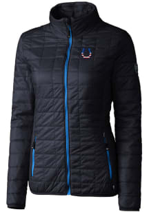 Cutter and Buck Indianapolis Colts Womens Navy Blue Rainier PrimaLoft Filled Jacket