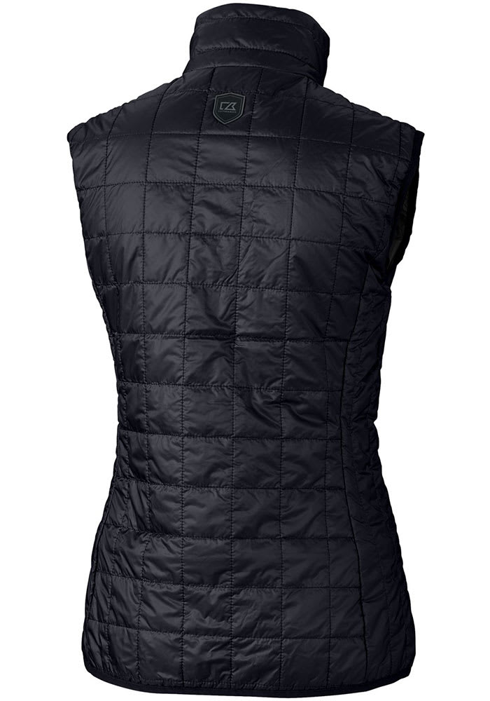 Cutter and Buck Cincinnati Bengals Womens Navy Blue Rainier PrimaLoft Vest