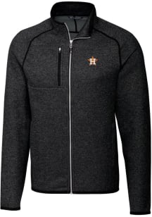 Cutter and Buck Houston Astros Mens Charcoal Mainsail Medium Weight Jacket