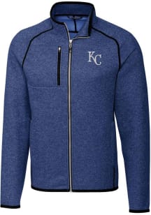 Cutter and Buck Kansas City Royals Mens Blue Mainsail Medium Weight Jacket