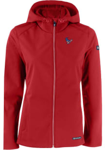 Cutter and Buck Houston Texans Womens Red Americana Evoke Light Weight Jacket