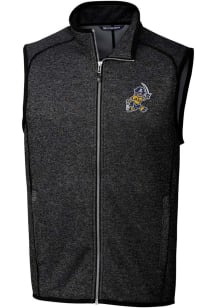 Cutter and Buck East Tennesse State Buccaneers Big and Tall Charcoal Mainsail Vault Mens Vest