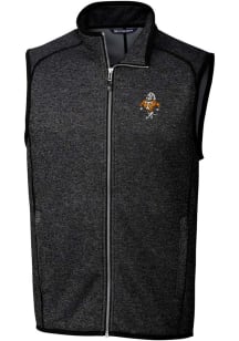 Cutter and Buck Tennessee Volunteers Big and Tall Charcoal Mainsail Vault Mens Vest