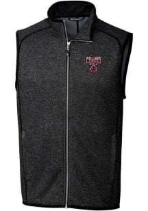 Cutter and Buck Texas A&amp;M Aggies Big and Tall Charcoal Mainsail Vault Mens Vest