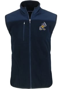 Cutter and Buck East Tennesse State Buccaneers Big and Tall Navy Blue Vault Cascade Sherpa Mens ..