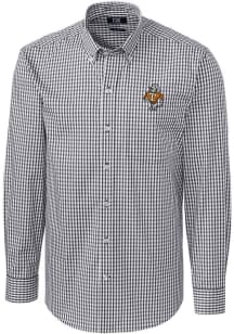 Cutter and Buck Tennessee Volunteers Mens Charcoal Easy Care Vault Long Sleeve Dress Shirt