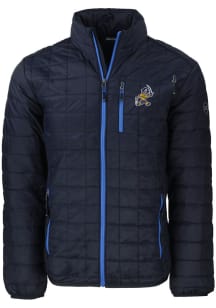 Cutter and Buck East Tennesse State Buccaneers Mens Navy Blue Vault Rainier PrimaLoft Filled Jac..