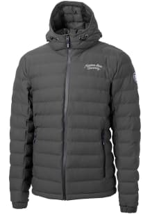 Cutter and Buck Montana State Bobcats Mens Grey Mission Ridge Repreve Vault Filled Jacket