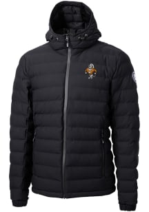Cutter and Buck Tennessee Volunteers Mens Black Mission Ridge Repreve Vault Filled Jacket