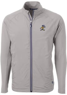 Cutter and Buck East Tennesse State Buccaneers Mens Grey Adapt Eco Vault Light Weight Jacket
