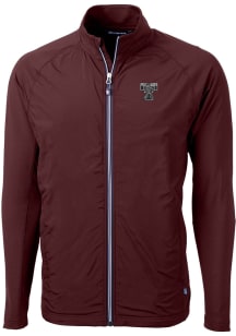 Cutter and Buck Texas A&amp;M Aggies Mens Maroon Adapt Eco Vault Light Weight Jacket