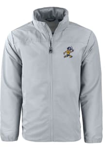 Cutter and Buck East Tennesse State Buccaneers Mens Grey Charter Eco Vault Light Weight Jacket