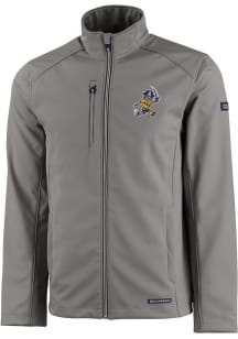 Cutter and Buck East Tennesse State Buccaneers Mens Grey Vault Evoke Light Weight Jacket