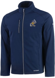 Cutter and Buck East Tennesse State Buccaneers Mens Navy Blue Evoke Vault Light Weight Jacket