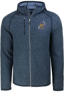 Cutter and Buck East Tennesse State Buccaneers Mens Navy Blue Mainsail Vault Light Weight Jacket