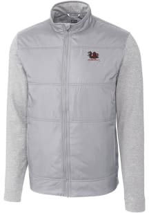 Cutter and Buck South Carolina Gamecocks Mens Grey Stealth Vault Medium Weight Jacket