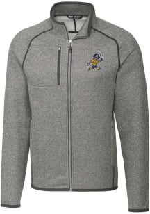 Cutter and Buck East Tennesse State Buccaneers Mens Grey Mainsail Vault Medium Weight Jacket