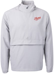 Cutter and Buck Dayton Flyers Mens Grey Charter Eco Vault Pullover Jackets
