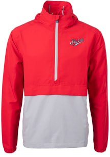 Cutter and Buck Dayton Flyers Mens Red Charter Eco Vault Pullover Jackets