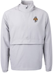 Cutter and Buck Tennessee Volunteers Mens Grey Charter Eco Vault Pullover Jackets