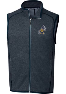 Cutter and Buck East Tennesse State Buccaneers Mens Navy Blue Mainsail Vault Sleeveless Jacket