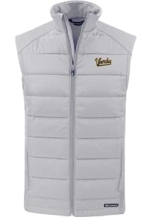 Cutter and Buck Vanderbilt Commodores Mens Charcoal Evoke Vault Sleeveless Jacket