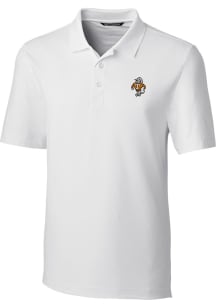 Cutter and Buck Tennessee Volunteers Mens White Forge Vault Short Sleeve Polo
