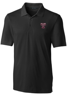 Cutter and Buck Texas A&amp;M Aggies Mens Black Forge Vault Short Sleeve Polo