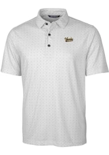 Cutter and Buck Vanderbilt Commodores Mens Charcoal Pike Vault Short Sleeve Polo