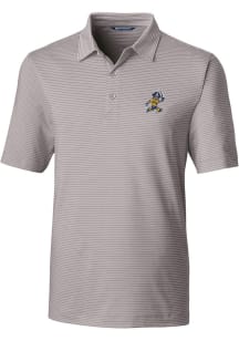 Cutter and Buck East Tennesse State Buccaneers Mens Grey Forge Vault Short Sleeve Polo